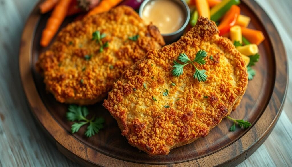 Crispy Breaded Pork Chops