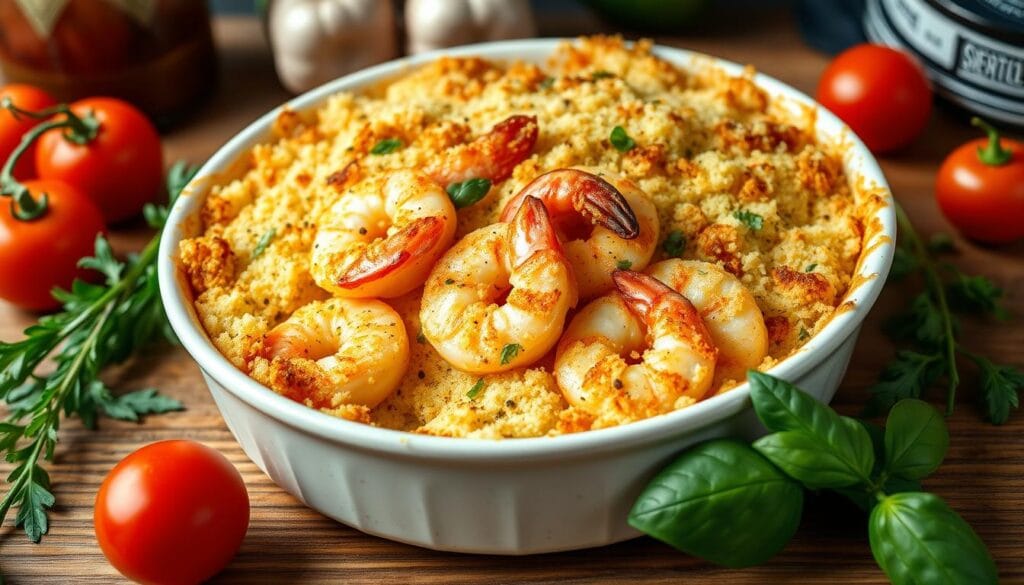 Garlic Shrimp Gratin Flavor Enhancements