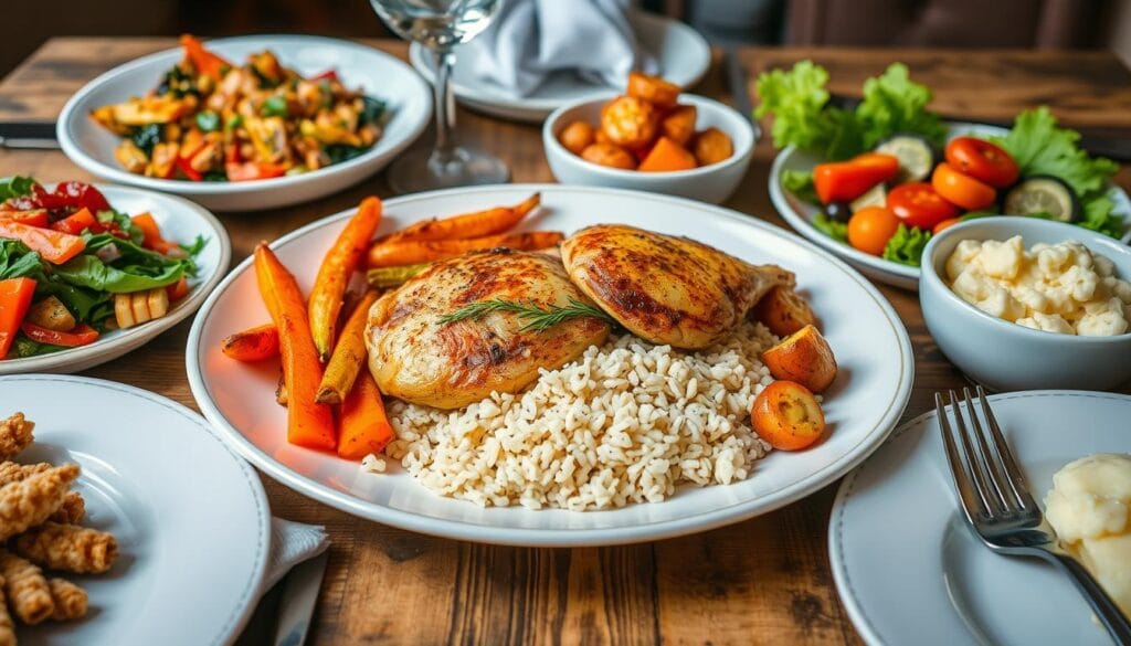 Oven Baked Chicken and Rice Side Dishes