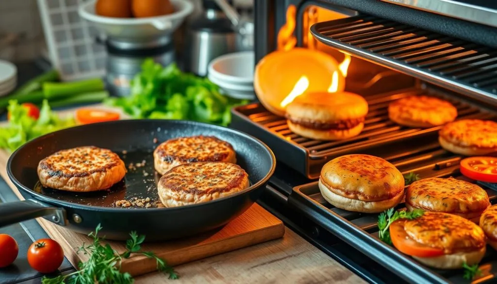 Salmon Burger Cooking Methods