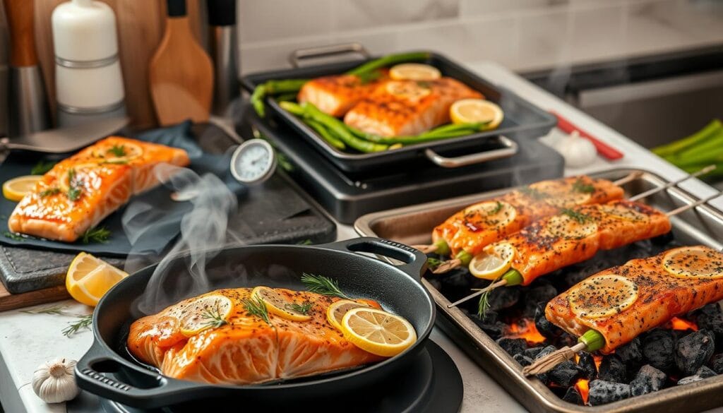 Salmon Cooking Techniques