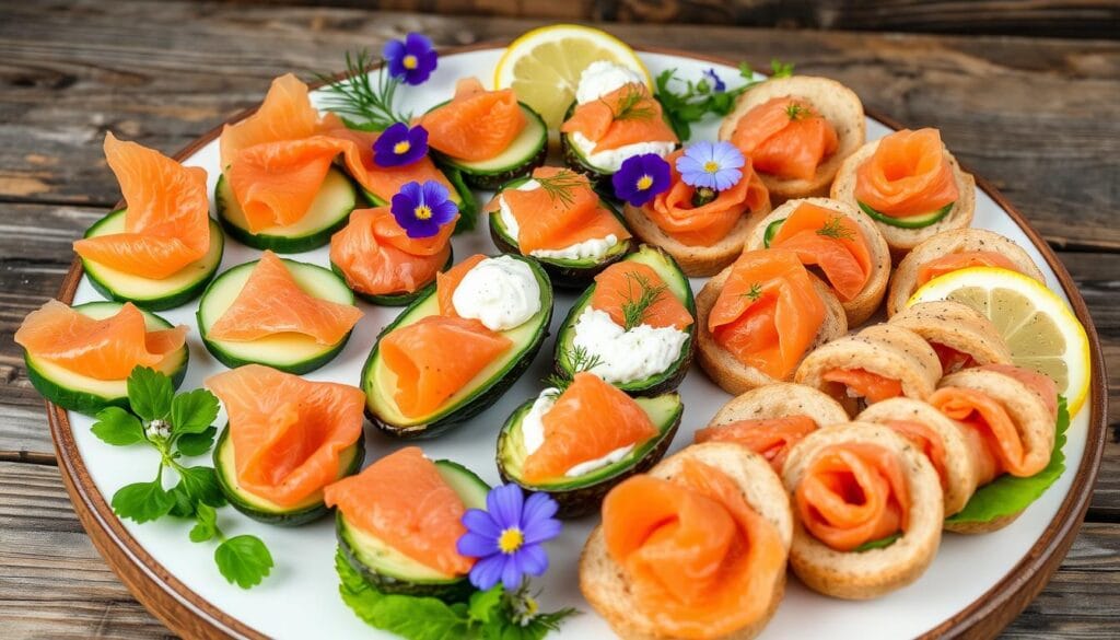 Smoked Salmon Appetizers