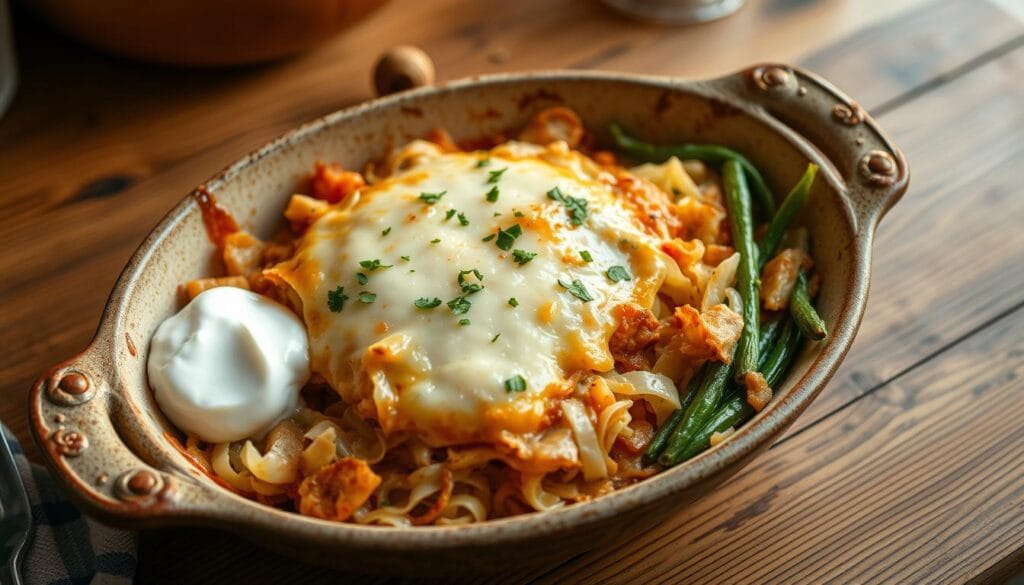 Turkey Cabbage Casserole Serving Suggestion