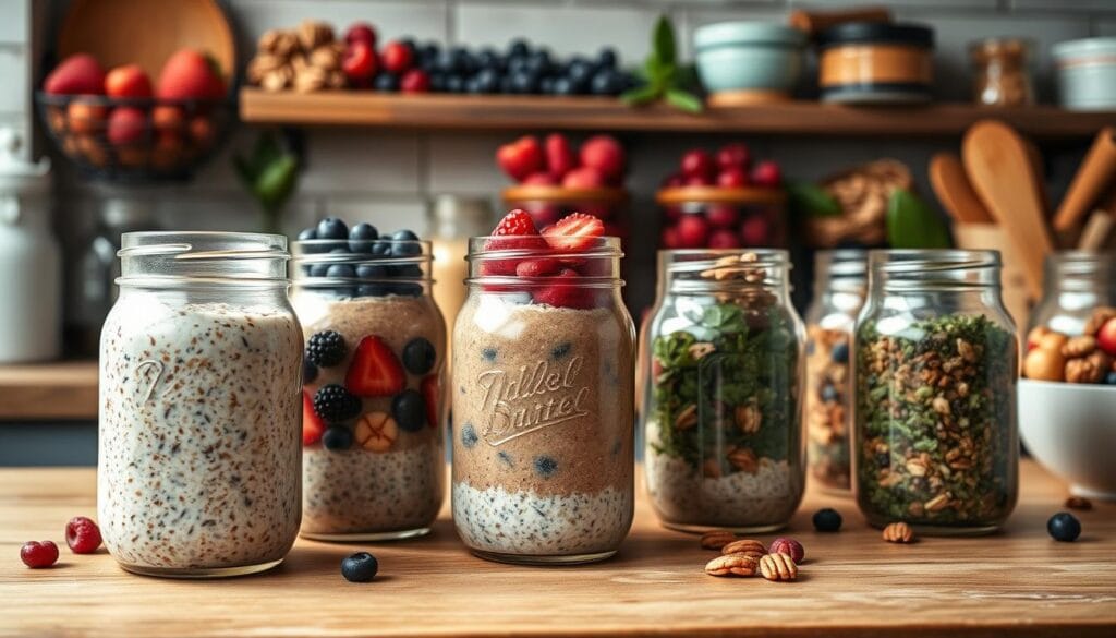 Gluten-Free Overnight Oats Varieties