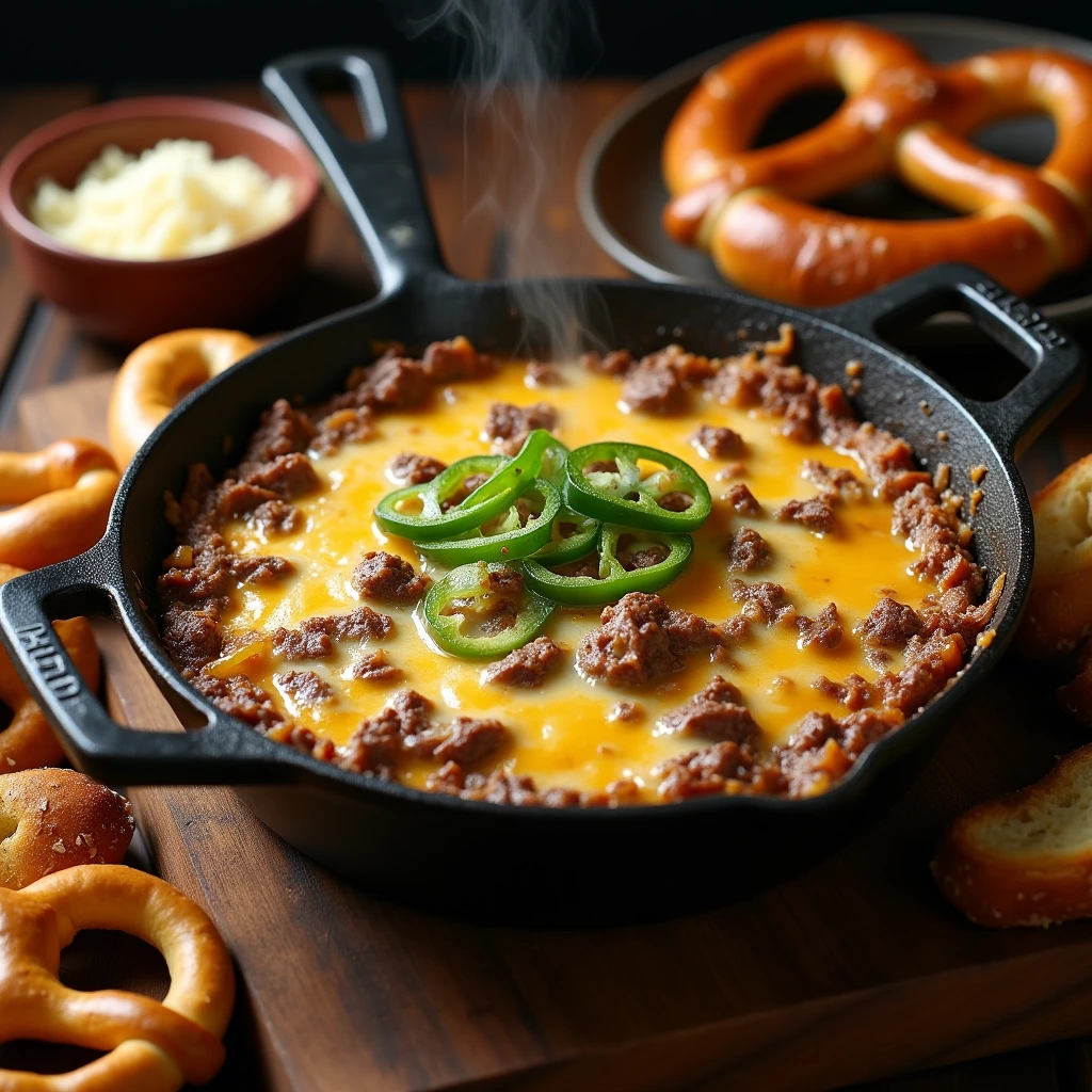 Philly Cheese Steak Dip