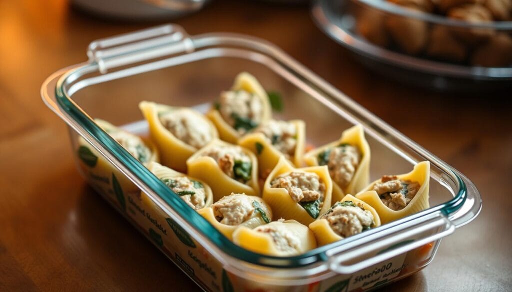 Storing Stuffed Shells Leftovers