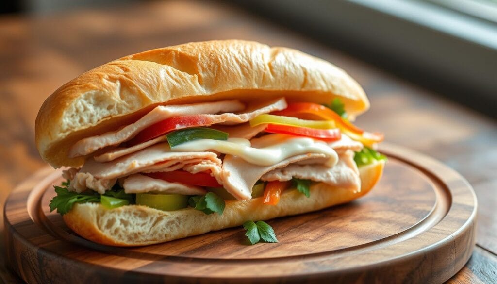 Turkey Banh Mi Sandwich